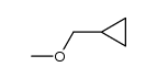 Methyl(cyclopropylmethyl) ether Structure