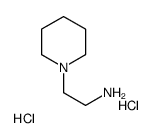 1-(2-氨乙基)哌啶二盐酸盐结构式