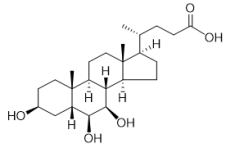 β-Muricholic Acid结构式