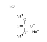 硫代磷酸钠 三元 水合物结构式