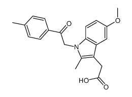 1-(4-Methylphenacyl)-2-methyl-5-methoxyindol-3-ylacetic acid picture