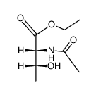 N-acetyl-allo-threonine ethyl ester Structure