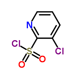 3-Chloro-2-pyridinesulfonyl chloride Structure