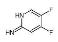 2-Amino-4,5-difluoropyridine Structure