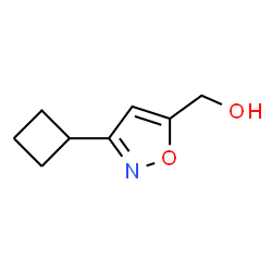 5-Isoxazolemethanol,3-cyclobutyl-(9CI) Structure