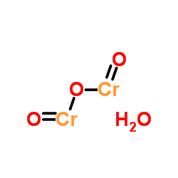 Chromium(III) oxide hydrat Structure
