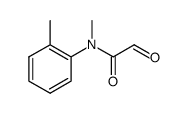 N-methyl-2-oxo-N-(o-tolyl)acetamide结构式