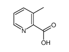 3-methylpicolinic acid hydrochloride structure