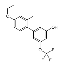 3-(4-ethoxy-2-methylphenyl)-5-(trifluoromethoxy)phenol Structure