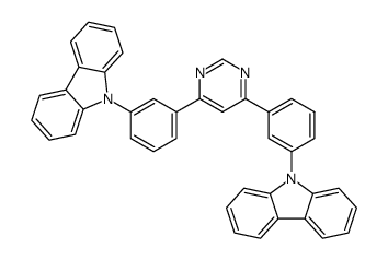 4,6-双( (9H-咔唑-9-基)-3,1-亚苯基)嘧啶图片