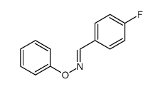 4-fluorobenzaldehyde O-phenyl oxime Structure