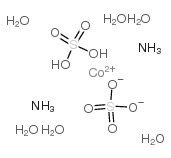 硫酸钴(II)铵六水合物结构式