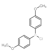 双(4-甲氧基苯基)氯化膦结构式