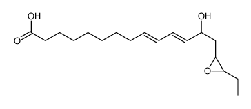 14-(3-ethyloxiran-2-yl)-13-hydroxytetradeca-9,11-dienoic acid Structure
