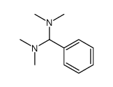 N,N,N',N'-Tetramethyl-1-phenylmethanediamine Structure