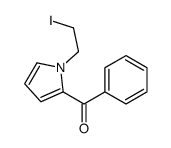 [1-(2-iodoethyl)pyrrol-2-yl]-phenylmethanone结构式