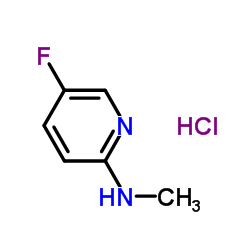 5-Fluoro-N-methyl-2-pyridinamine hydrochloride (1:1) Structure