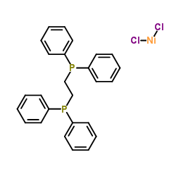 1,2-双(二苯基膦)乙烷氯化镍结构式