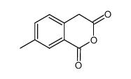 1H-2-Benzopyran-1,3(4H)-dione,7-methyl-(9CI)结构式