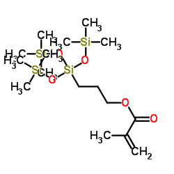 甲基丙烯酰氧丙基三(三甲基硅氧烷基)硅烷结构式