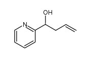 (RS)-1-(2-pyridyl)but-3-en-1-ol结构式
