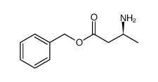 (S)-3-氨基丁酸苄酯结构式