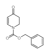 BENZYL 4-OXO-3,4-DIHYDROPYRIDINE-1(2H)-CARBOXYLATE Structure