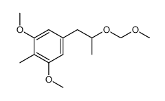 1,3-dimethoxy-5-(2-(methoxymethoxy)propyl)-2-methylbenzene Structure