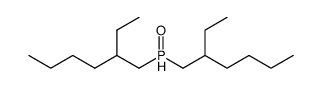 bis(2-ethylhexyl)phosphine oxide Structure