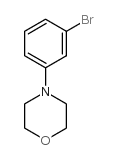 4-(3-溴苯基)吗啉结构式