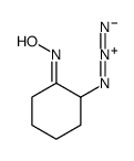 (NE)-N-(2-azidocyclohexylidene)hydroxylamine Structure