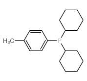 DICYCLOHEXYL-(P-TOLYL)-PHOSPHINE Structure