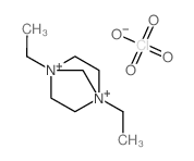Perchloric acid compound with 1,4-diethyl-1lambda~5~,4lambda~5~-diazabicyclo[2.2.1]heptane (1:1) Structure
