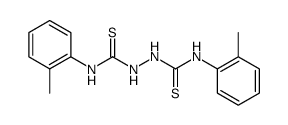 hydrazine-N,N'-bis-carbothioic acid di-o-toluidide Structure