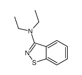 N,N-diethyl-1,2-benzothiazol-3-amine结构式