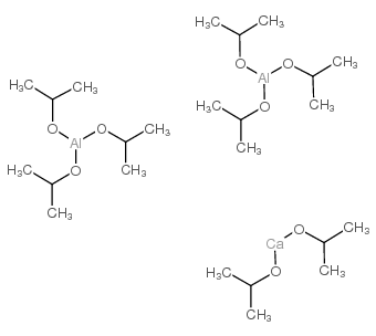 异丙醇铝钙,在异丙醇中为10％w/v结构式