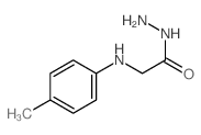 对甲苯氨基乙酸肼结构式