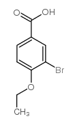 3-溴-4-乙氧基苯甲酸结构式