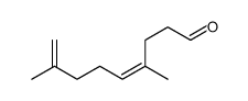 4,8-dimethylnona-4,8-dienal Structure