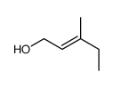 3-methyl-2-penten-1-ol structure