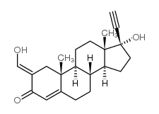 (2Z,8R,9S,10R,13S,14S,17R)-17-ethynyl-17-hydroxy-2-(hydroxymethylidene)-10,13-dimethyl-1,6,7,8,9,11,12,14,15,16-decahydrocyclopenta[a]phenanthren-3-one Structure