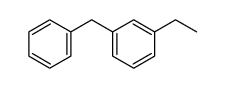 1-Ethyl-3-benzylbenzene结构式