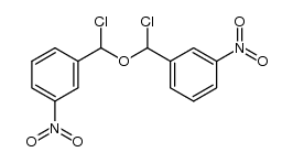 bis-(α-chloro-3-nitro-benzyl)-ether结构式