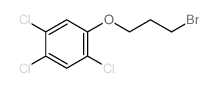Benzene,1-(3-bromopropoxy)-2,4,5-trichloro-结构式