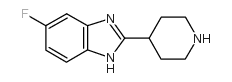 5-氟-2-哌啶-4-基-1H-苯并咪唑结构式