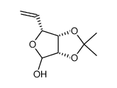 5,6-dideoxy-2,3-O-isopropylidene-α-D-lyxo-hex-5-enofuranose结构式