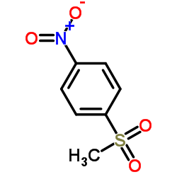 Methyl 4-nitrophenyl sulfone Structure