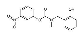 3-Nitrophenyl N-(2-hydroxybenzyl)-N-methylcarbamate结构式