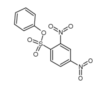 2,4-dinitro-benzenesulfonic acid phenyl ester Structure