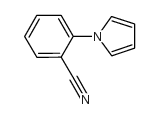 2-(1H-吡咯-1-基)苯甲腈结构式